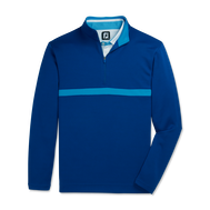 Inset Stripe Mid-Layer Flat Back Rib