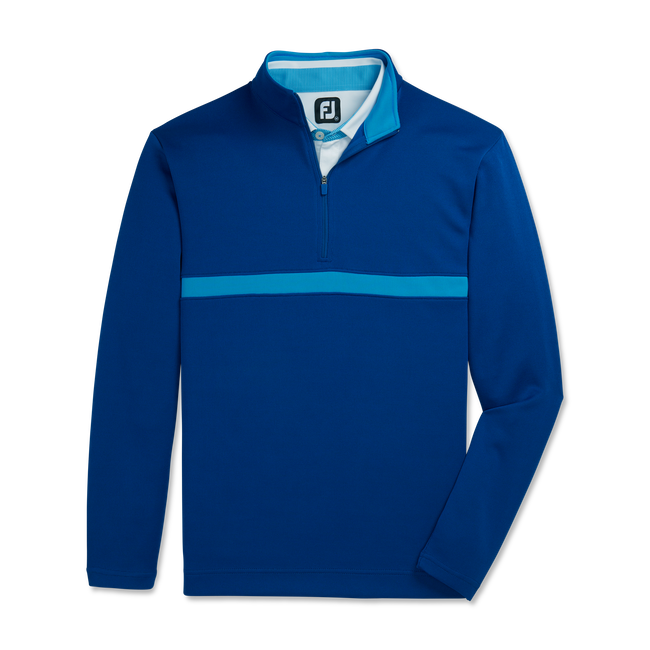 Inset Stripe Mid-Layer Flat Back Rib