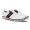 White / Burgundy Croc Print / Burgundy