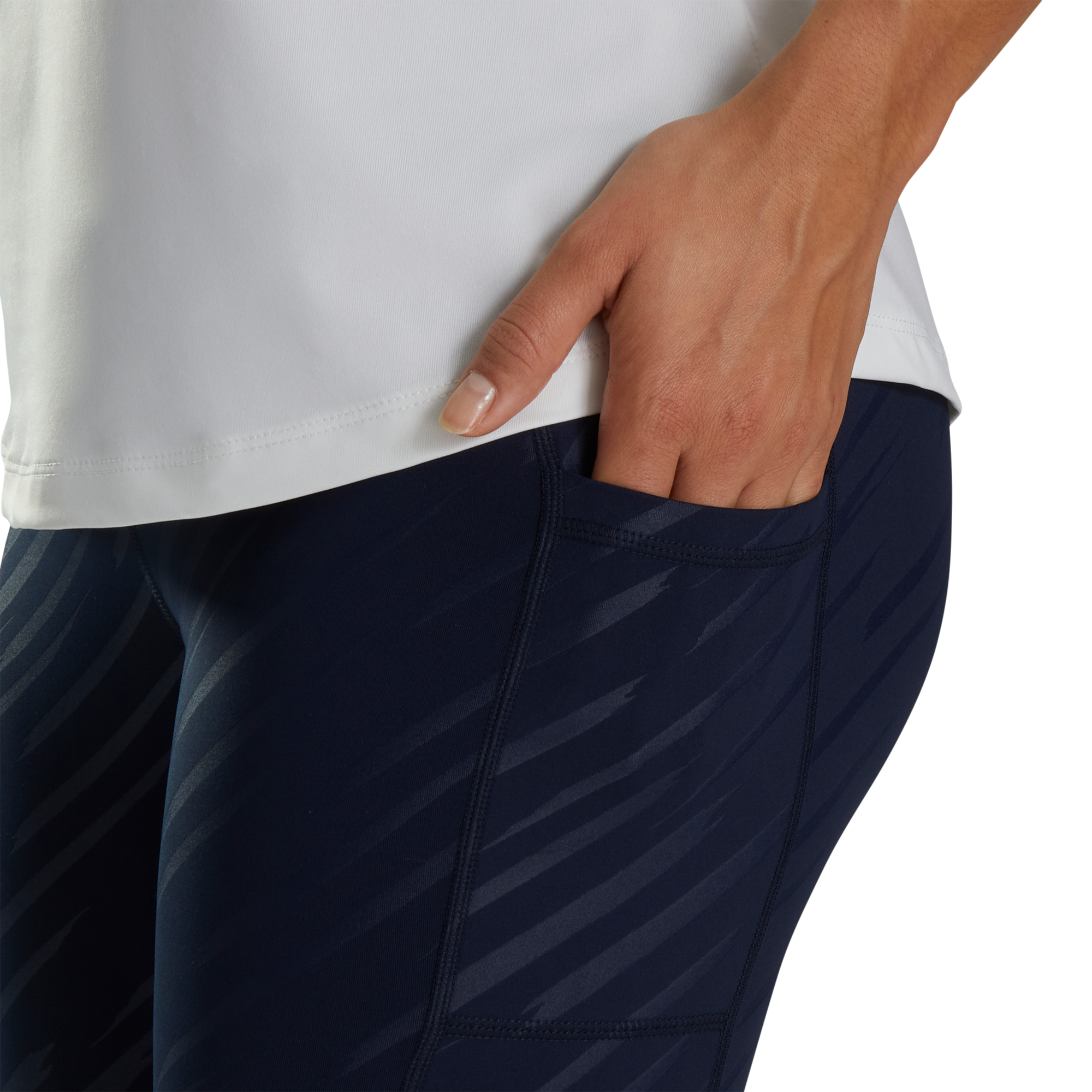 Embossed Leggings Women