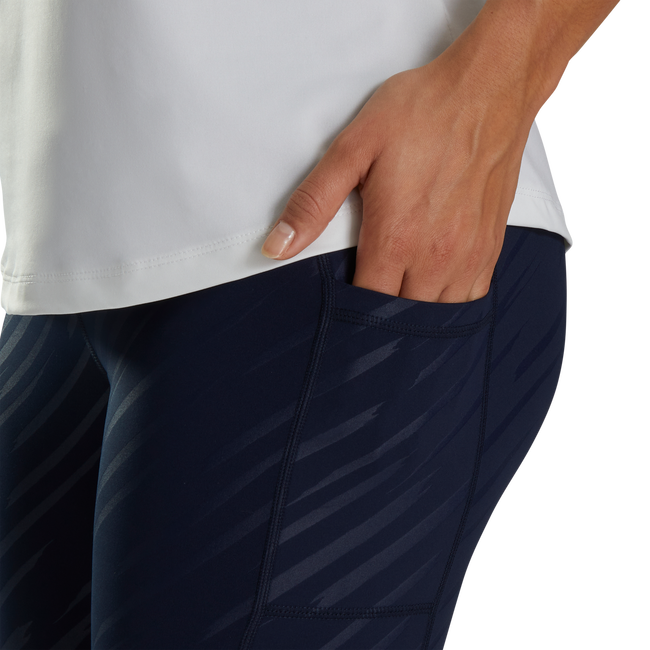 Embossed Leggings Women