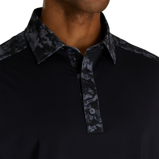 Lisle Cloud Camo Trim Self Collar