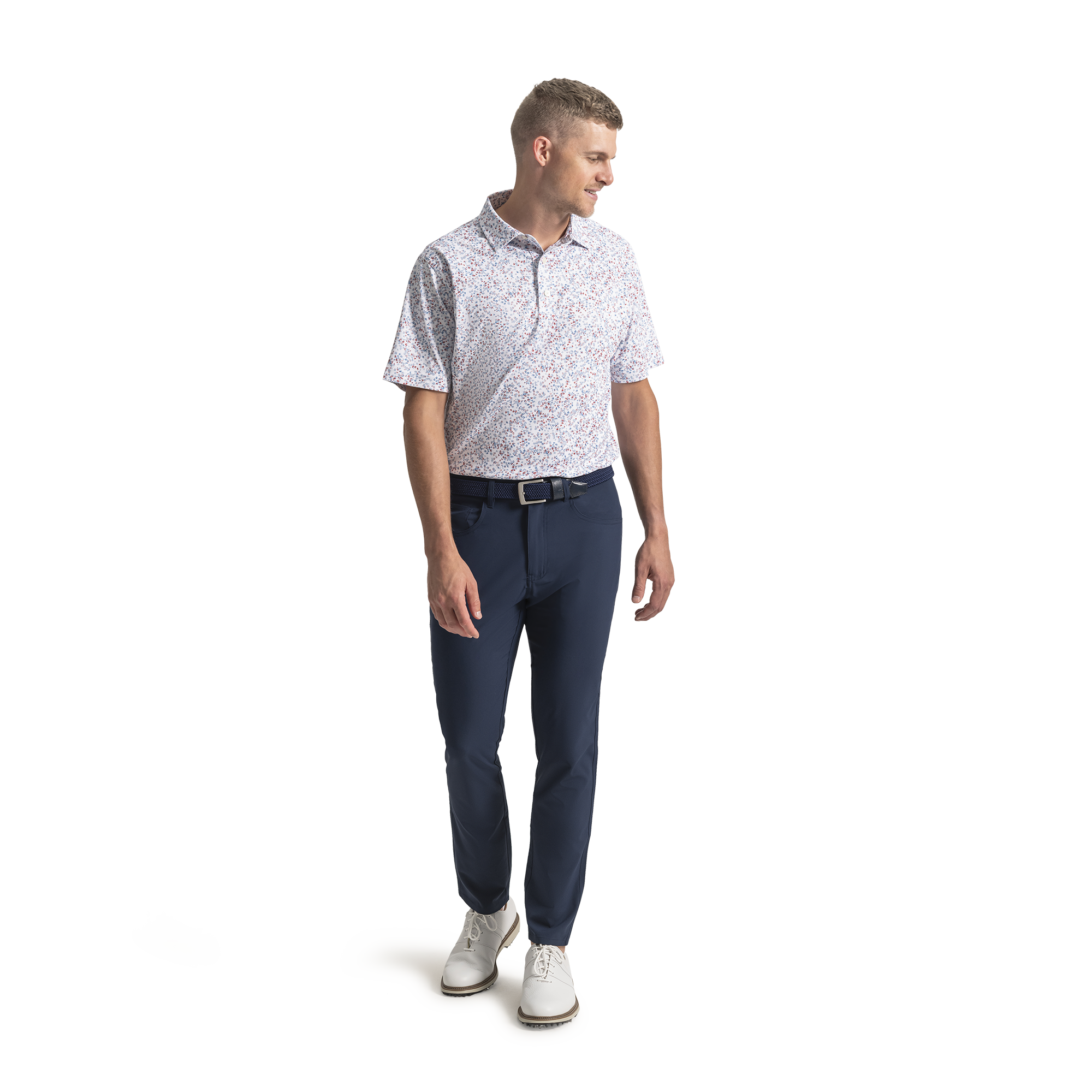 Watercolor Floral Pique