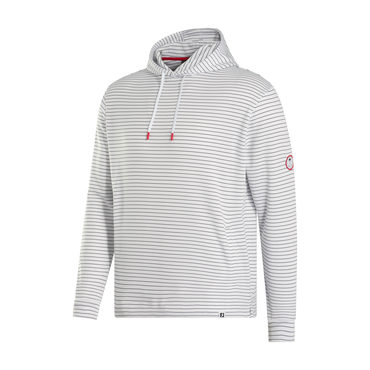 Grey striped hoodie shop