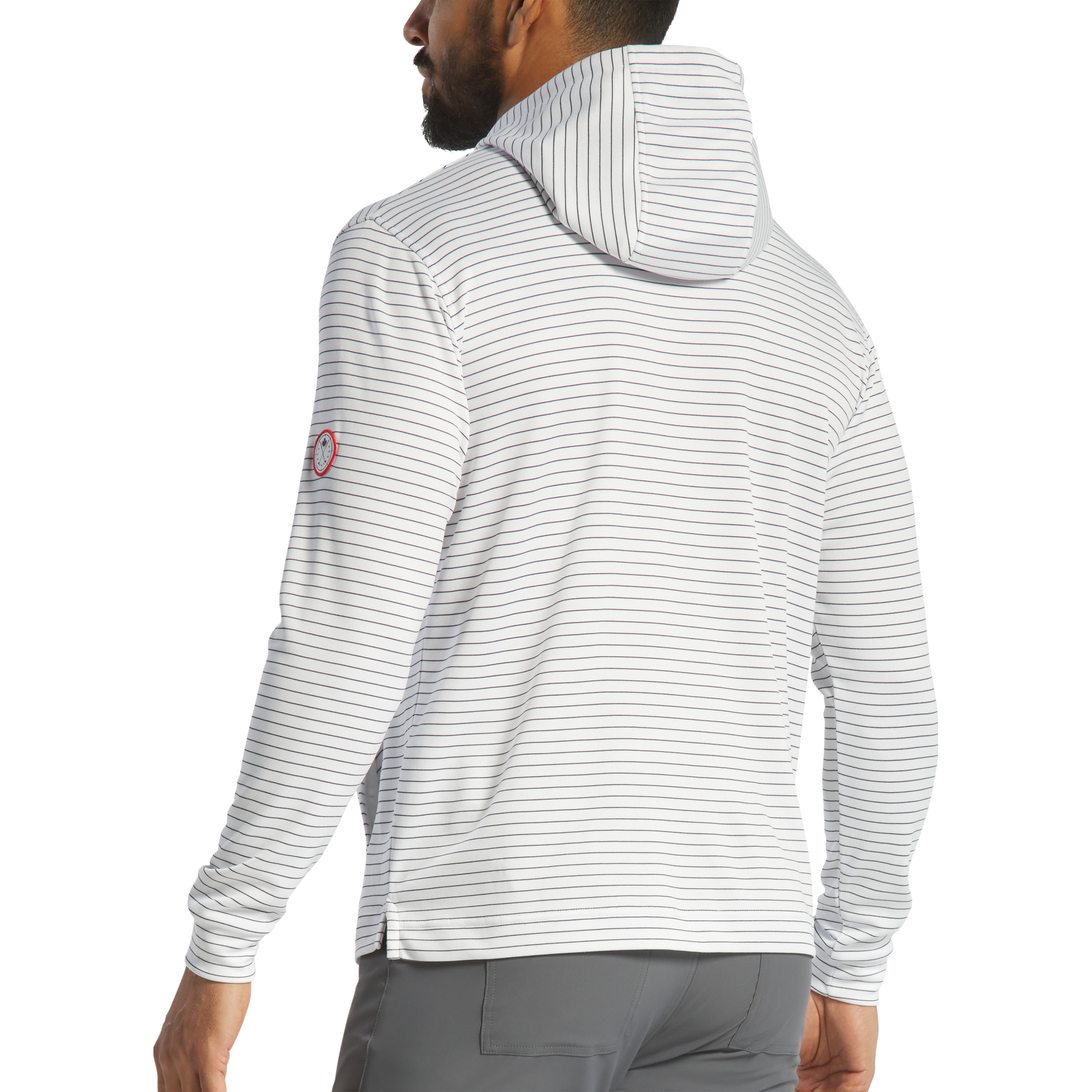 Canada Striped Lightweight Hoodie