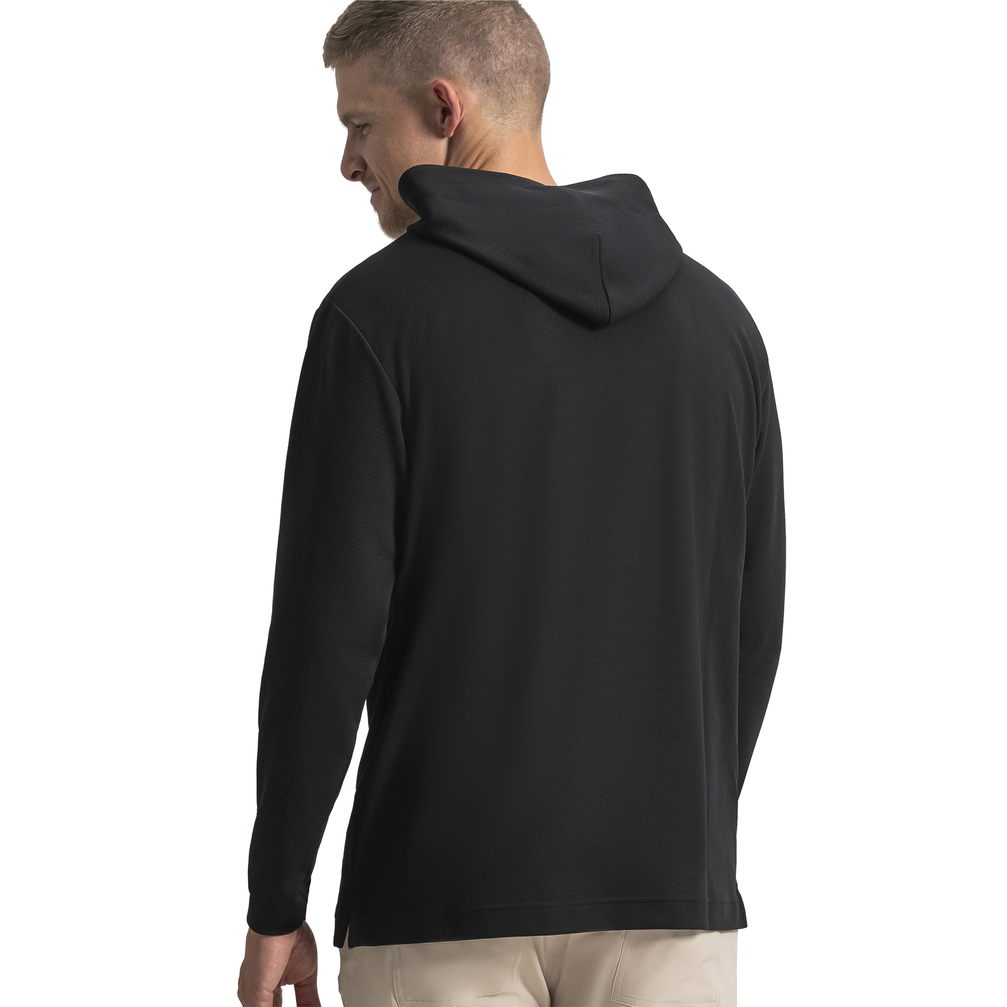 Textured Jacquard Hoodie