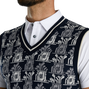 FJ x Todd Snyder Golf Bag Print Sweater Vest