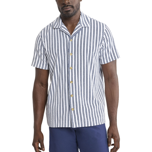 Ravello Terry Button Down