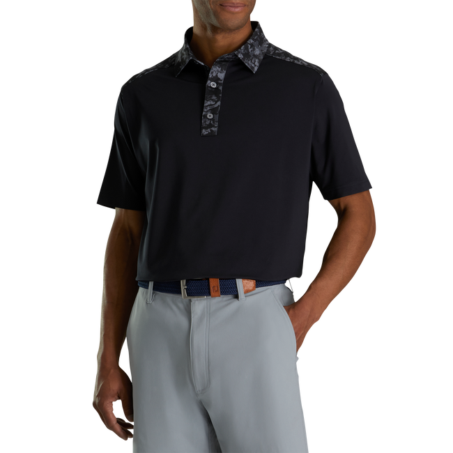 Lisle Cloud Camo Trim Self Collar
