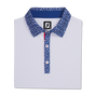 Pique Tulip Trim Stretch Lisle Collar