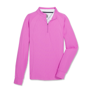 Embossed Quarter-Zip Women