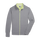 Full-Zip Knit Color Block Jacket Women