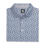 Lisle Sketched Print Self Collar