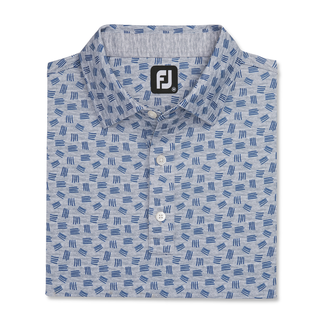 Lisle Sketched Print Self Collar