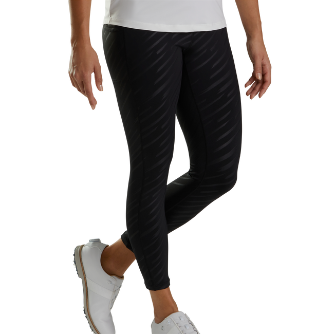 Embossed Leggings Women