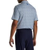 Lisle Sketched Print Self Collar