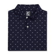 Paisley Print Lisle Self Collar