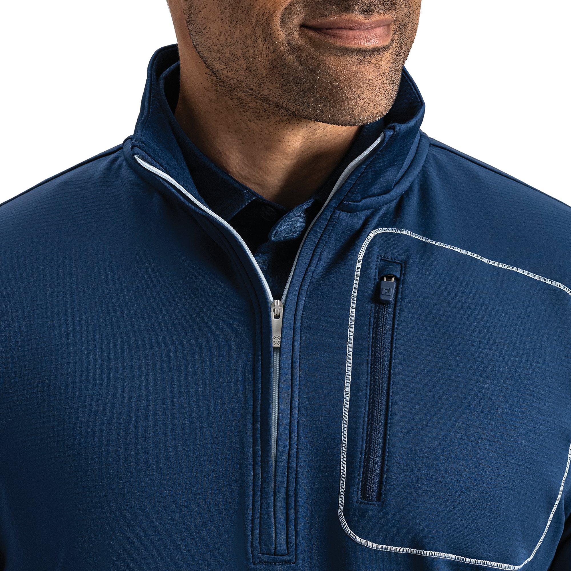 ThermoSeries Textured Half-Zip Pullover - FootJoy Canada