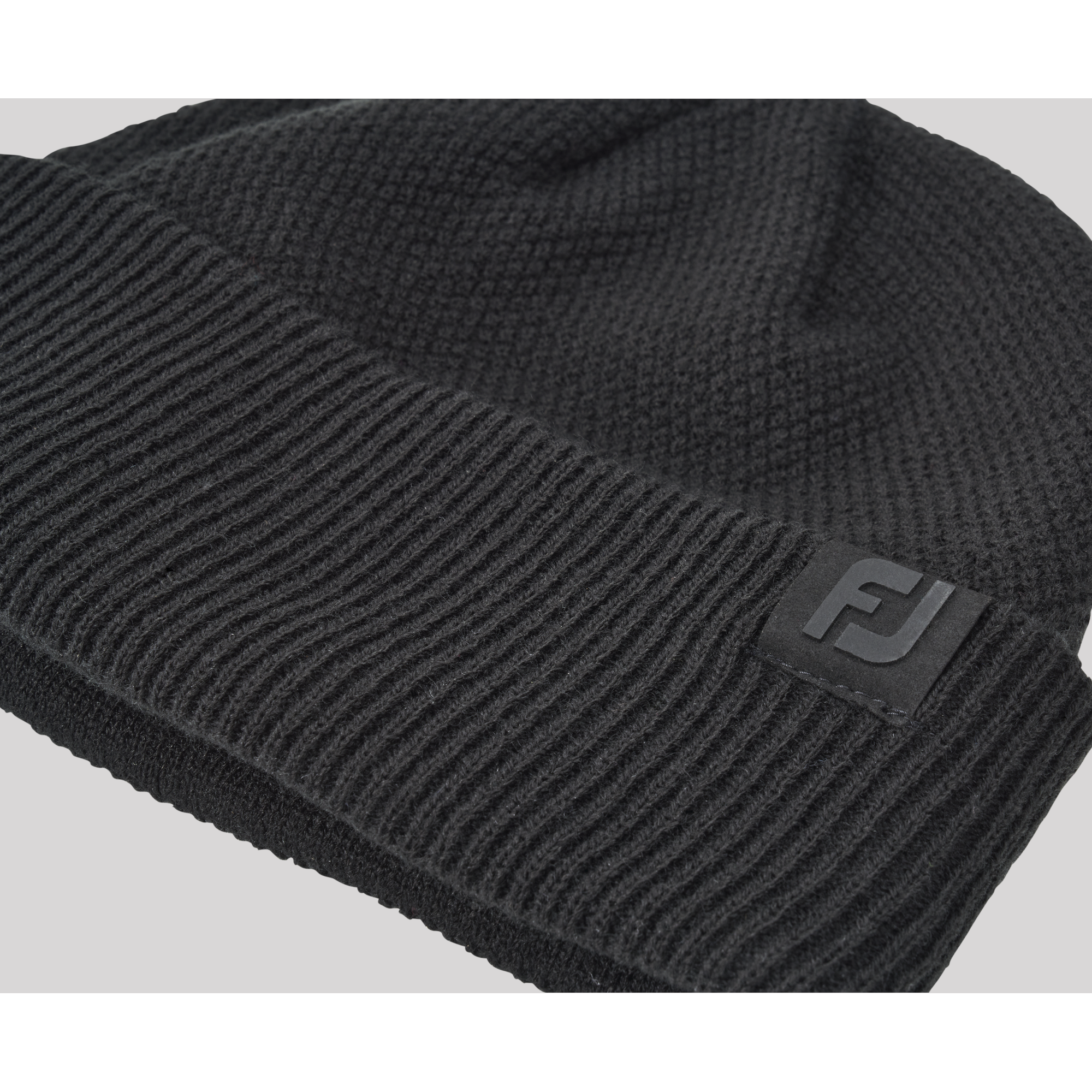 Black Ice Cuffed Beanie