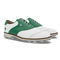White / Green Lizard Print