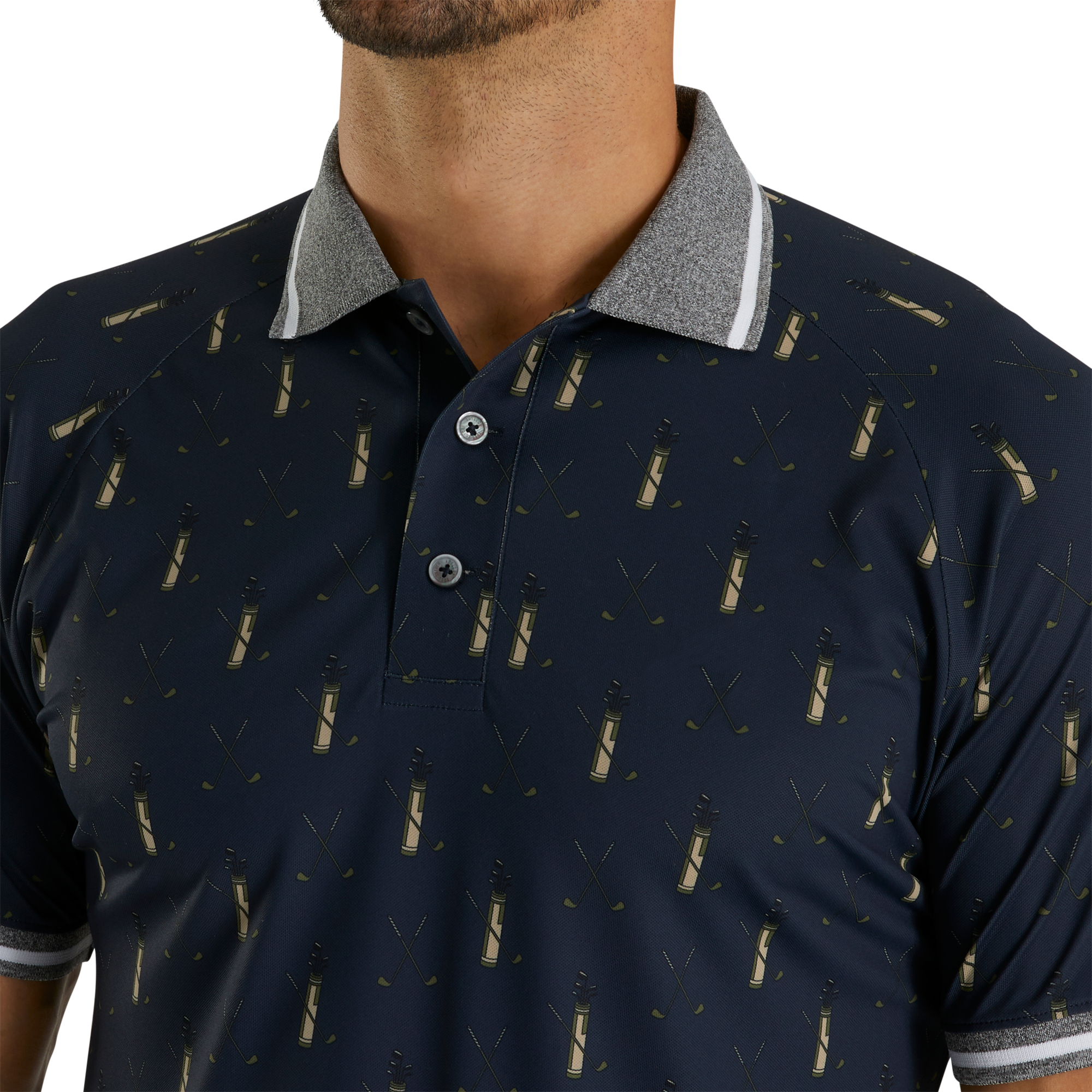 Raglan Knit Pique Polo-Previous Season Style