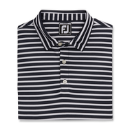 Striped Pique Self Collar Junior