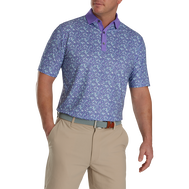 Primrose Print Lisle Spread Collar