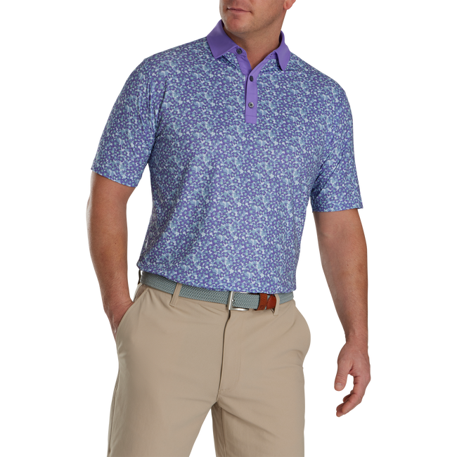 Primrose Print Lisle Spread Collar