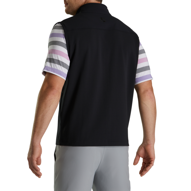 Ottoman Knit Full-Zip Vest