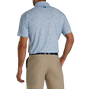 Parachute Print Lisle Self Collar