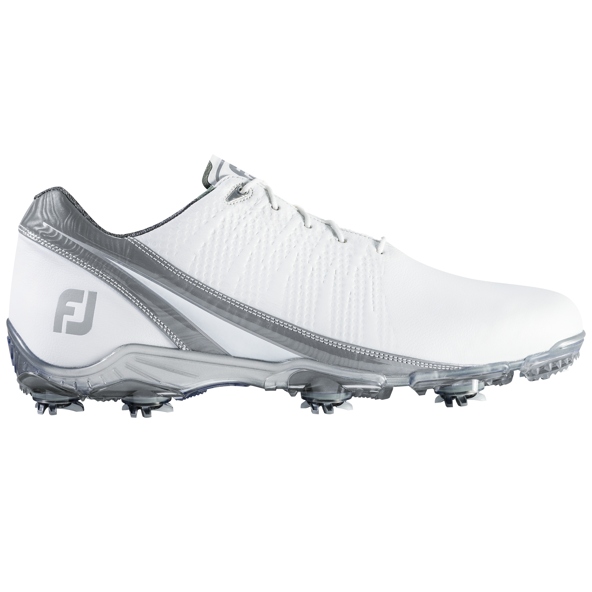 セカンドシューズに！　FootJoy DNA 白 スパイク付き　サイズ27cm セカンドシューズに！ FootJoy DNA 白 スパイク付き サイズ27cm-激安
