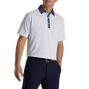 Pique Tulip Trim Stretch Lisle Collar