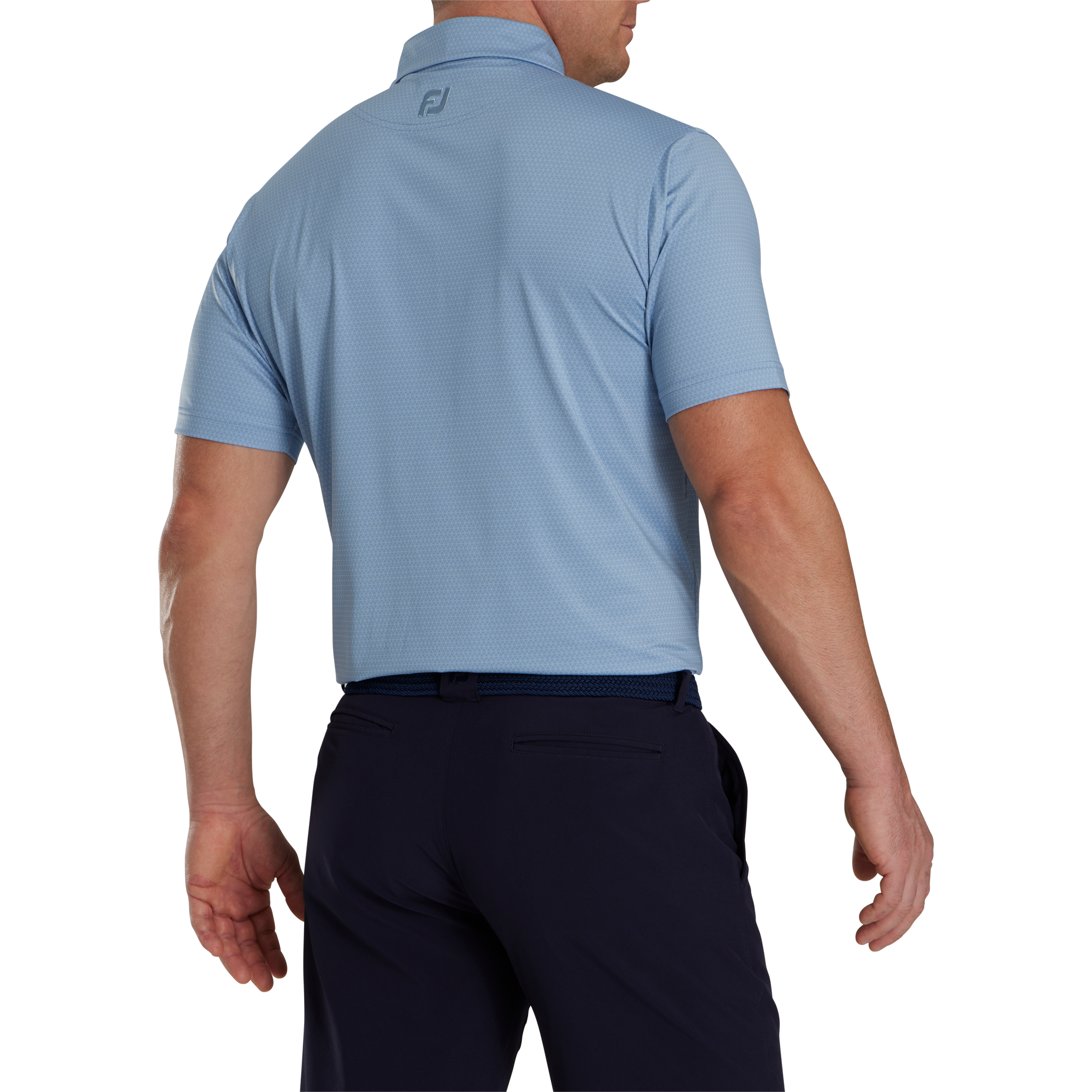 Tonal Triangle Print Lisle