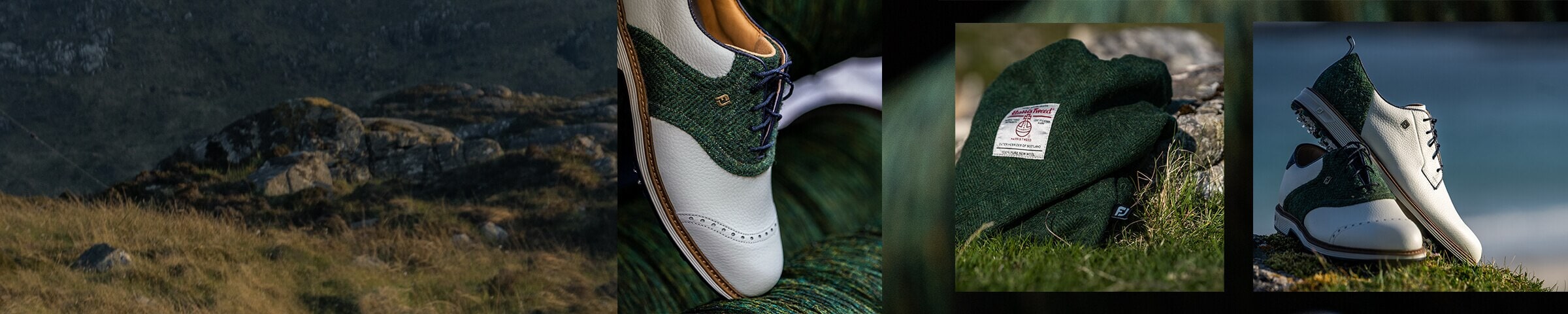 FJ x Harris Tweed Hoylake | FootJoy