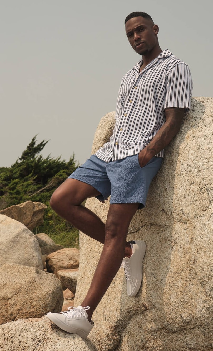 Fair Harbor x FootJoy Swimsuit and Shirt